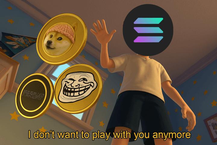 Is Solana DeFi maturing as Memecoin DEX trading volume share drops to 10%?